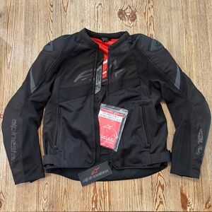 Alpinestars Black  Motorcycle Air Jacket M